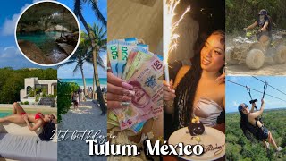 21st Birthday In Tulum, MX | Atvs, Zipline, Cenotes, Beach, RosaNegra+ 2 days in Cancun! Travel Vlog