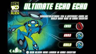 Ben 10 Ultimate Alien The Ultimate Collection - Ultimate Echo Echo on easy and hard mode