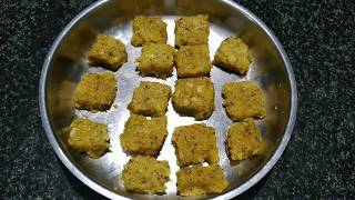 Mango cocount burfi recipe in tamil | மாம்பழ பர்பி எளிய வழியில்