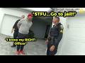 Couple Acts Tough Over Golf Cart Traffic Stop, They Learn The Hard Way – Bodycam