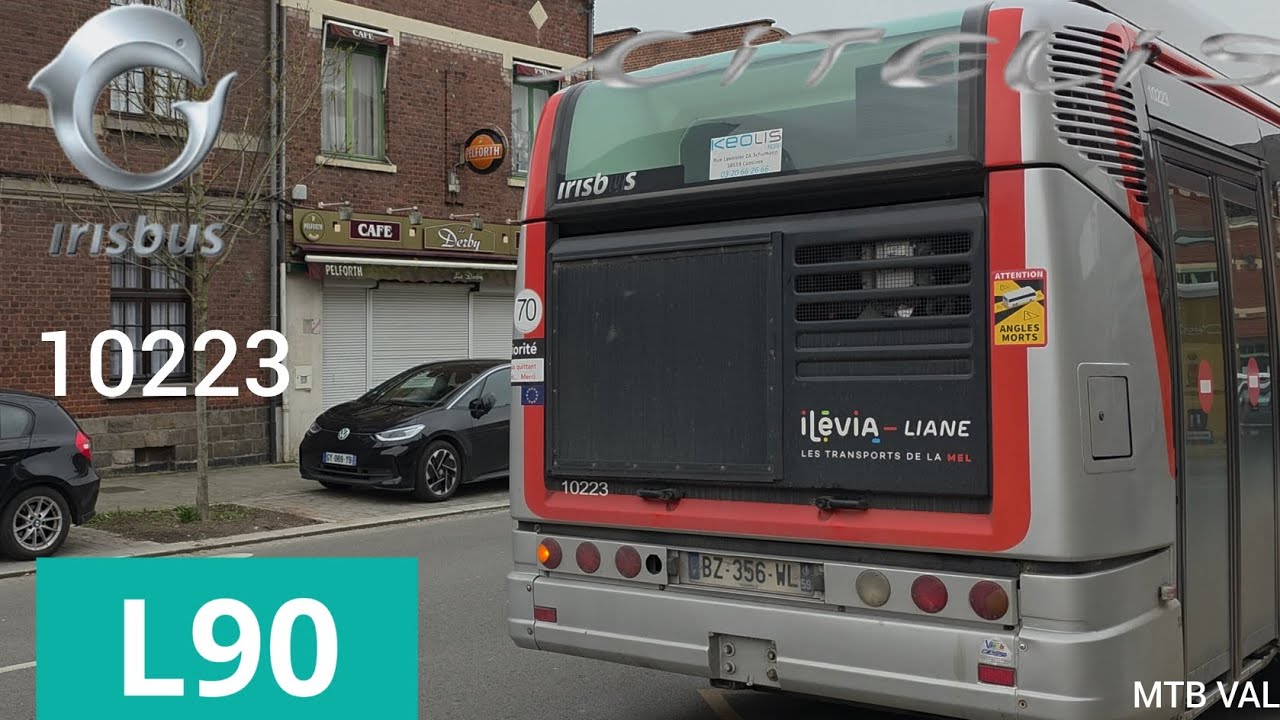 [BUS 🔵] Irisbus Citelis 12 GNV n°10223 sur la L90