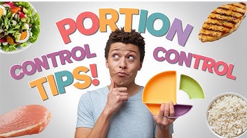 How to practice portion control!