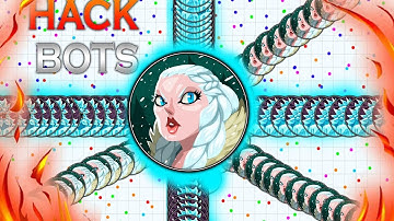AGAR.IO / NEW HACK OF BOTS 1000 / FREE BOTS IN REAL AGARIO l 2016