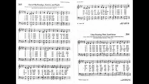 503. Out of My Bondage, Sorrow, and Night (Jesus, I Come Tune), Trinity Hymnal