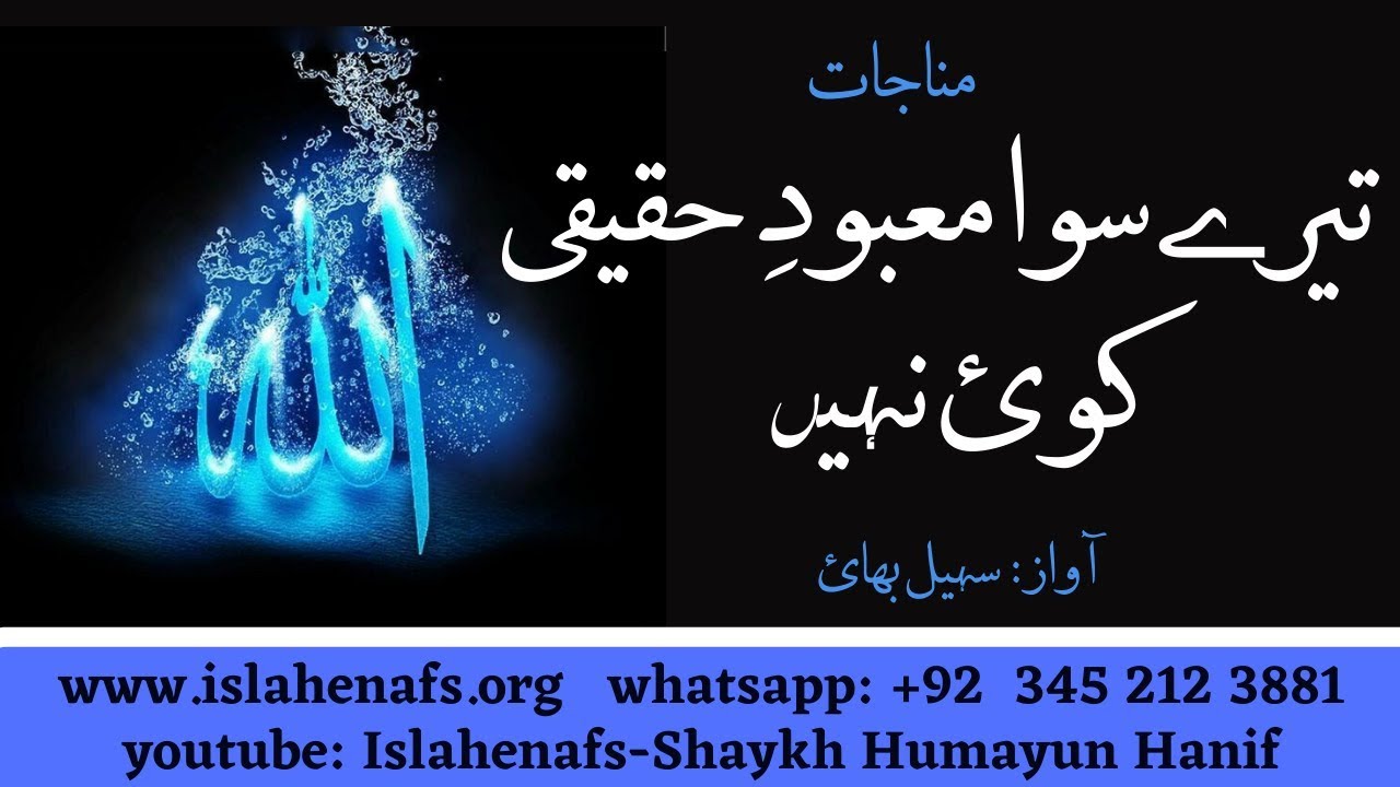 Tere Siwa Ma'bood e Haqeeqi||Voice Sohail Naqshbandi || khanqah Hazrat Sahykh Humayun Hanif