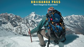 Snow-Blind on Brijganga Pass 4660m 😳 Our Toughest Trek in Uttarakhand