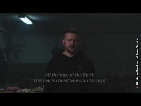 Ukraine's Zelenskiy vows victory over 'Russian fascism'