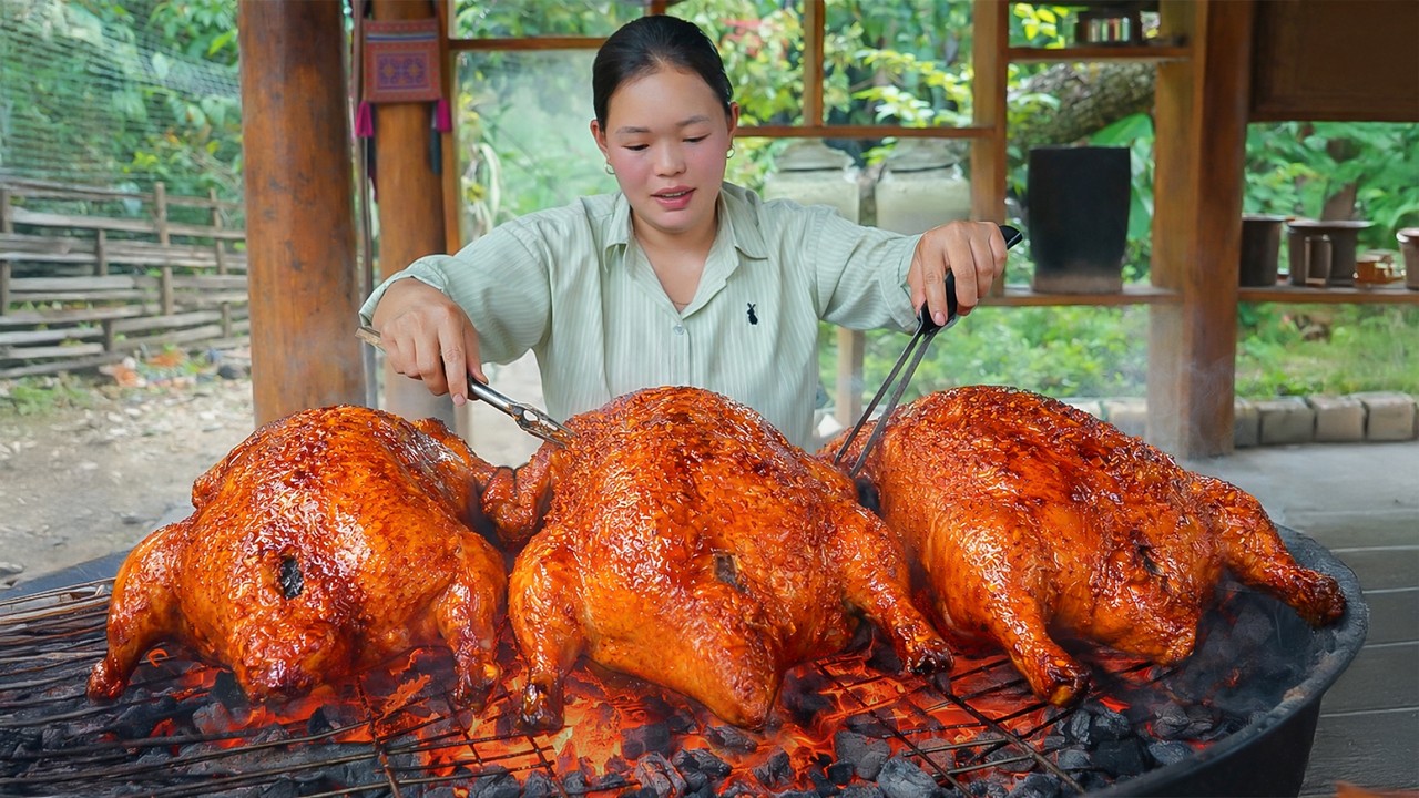 Complex Process behind Best Traditional Roast Duck | Traditional Roasted Duck Recipe | Simple Life