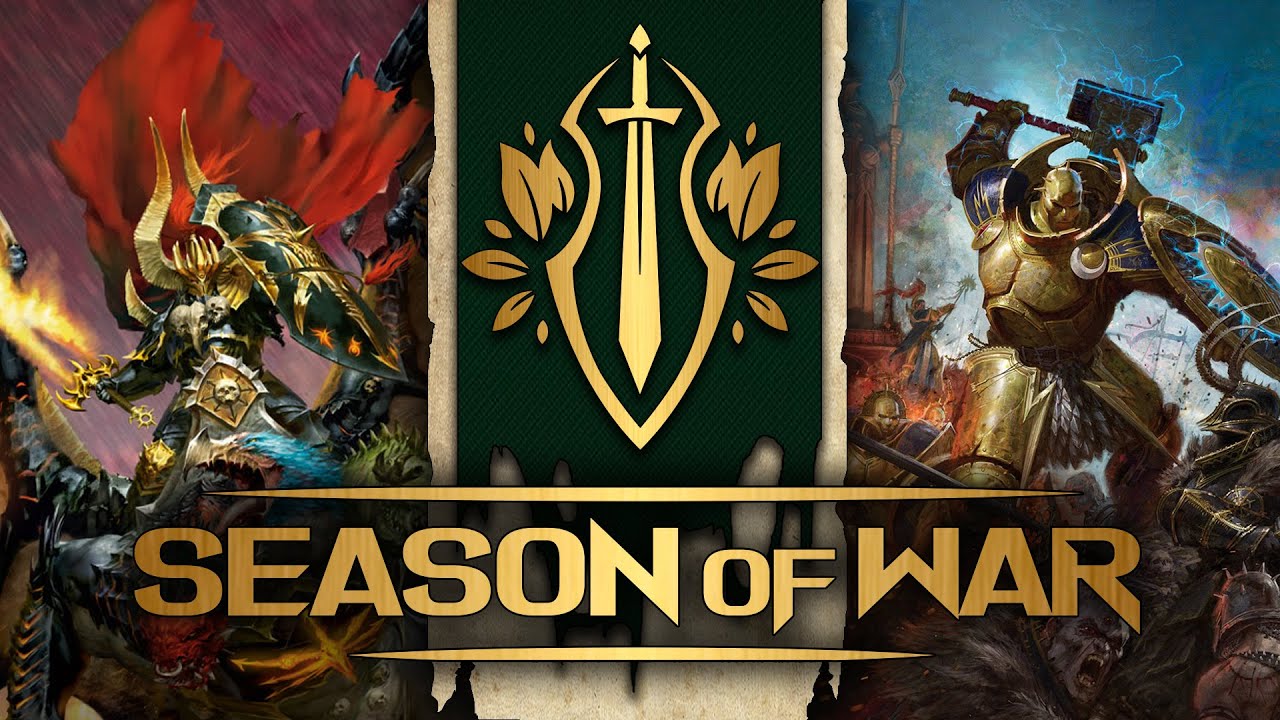 NEW Slaves to Darkness vs Stormcast Eternals - Warhammer: Age of Sigmar