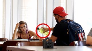 COOKING IN THE LIBRARY PRANK!!