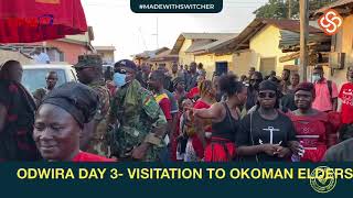 Odwira Wednesday - Visitation to Okoman Elders by Oseadeeyo Kwasi Akuffo III #Odwira21 - pt1