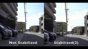 Realtime software processing of Warp Stabilizer & Rolling Shutter Repair