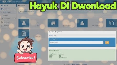 Sorce Code Aplikasi Pengiriman Barang Online - berbasis website REVIEW