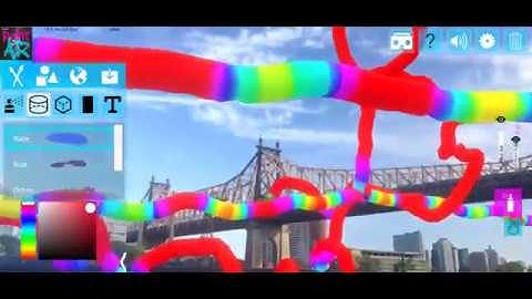 Paint-AR Augmented Reality Artistry App demo