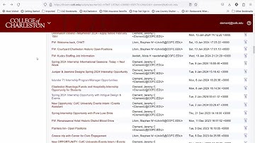 CofC HTMT Internship Informational Session (Recorded April 2024)
