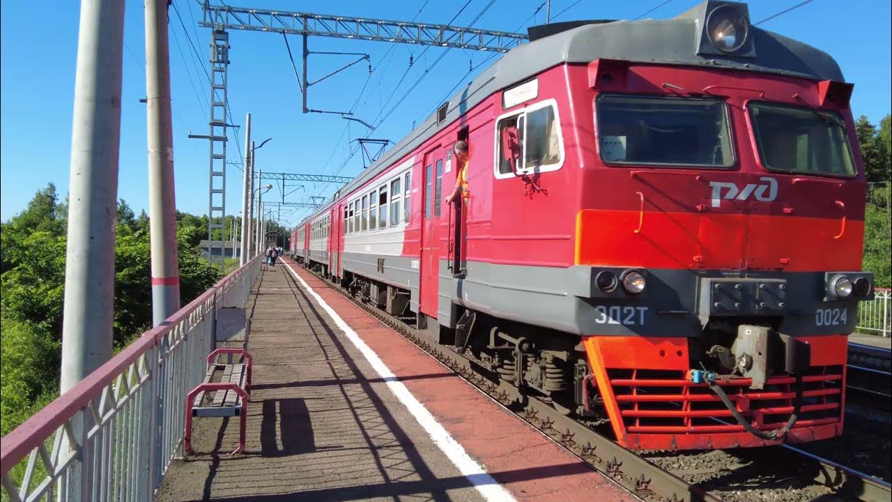Видео поезда Москва-Ярославль.