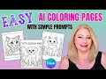 Use ai to make money online selling coloring books