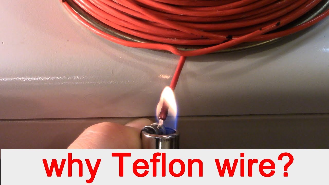 best wire for point to point soldering DIY tube amplifier. flame test Teflon Fabric PVC cable