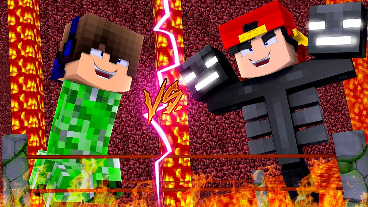 Minecraft — НО МЫ ПРЕВРАЩАЕМСЯ В МОБОВ И СРАЖАЕМСЯ НАСМЕРТЬ