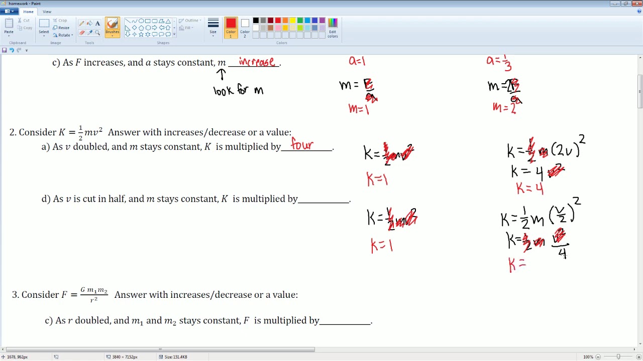 AP Physics 1 lesson on Proportions - YouTube