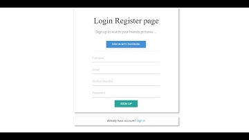 user login registration using php mysql database || by mithun sarker #2