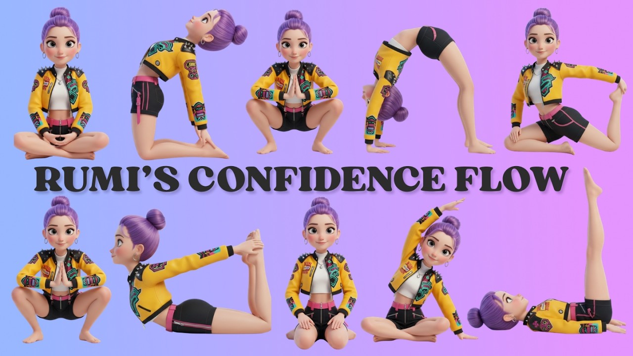 Rumi’s Confidence Flow | Yoga for Confidence & Stability | MoveMagic Kids