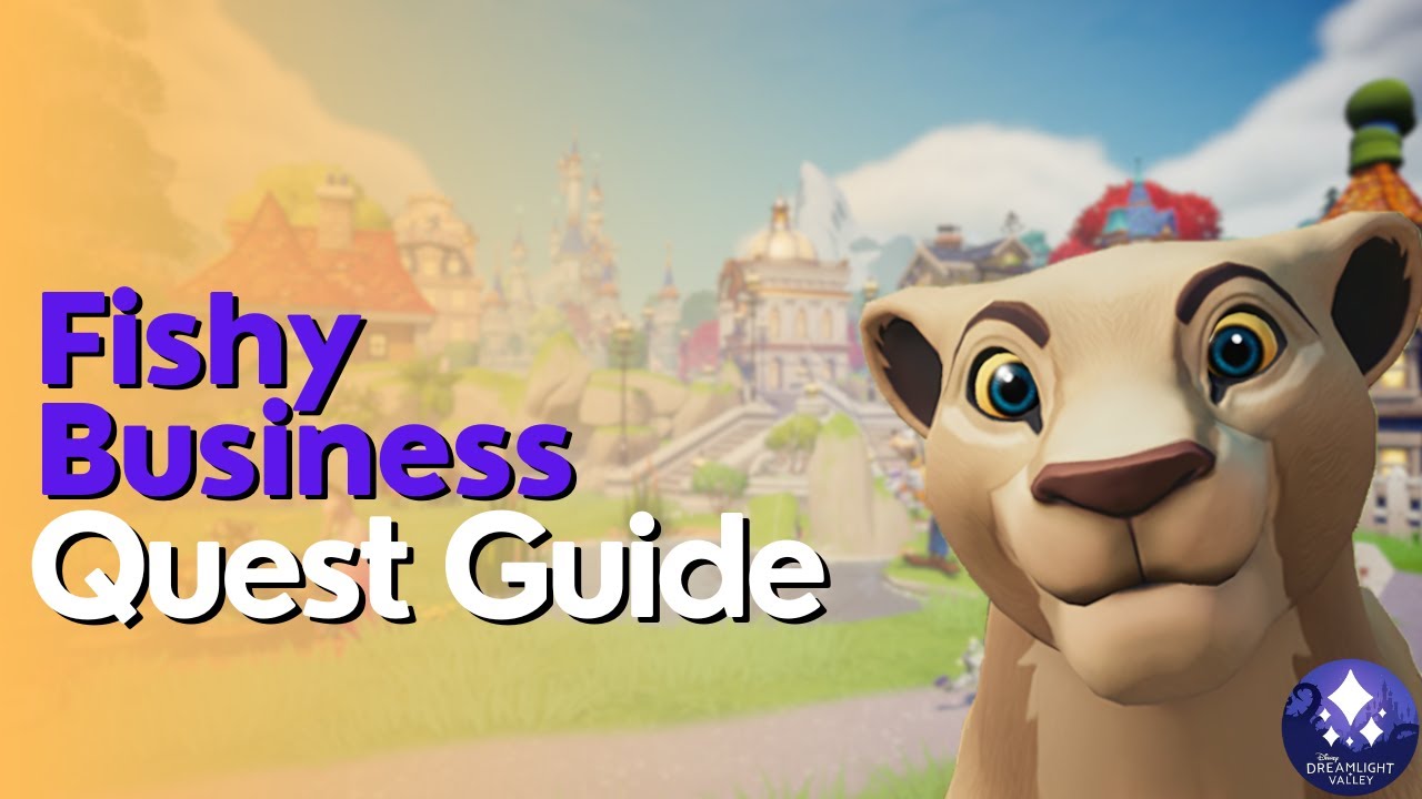 Fishy Business Quest Guide In Disney Dreamlight Valley