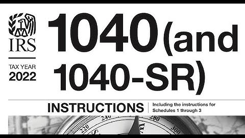 How to find the instructions for 1040 and 1040 SR online