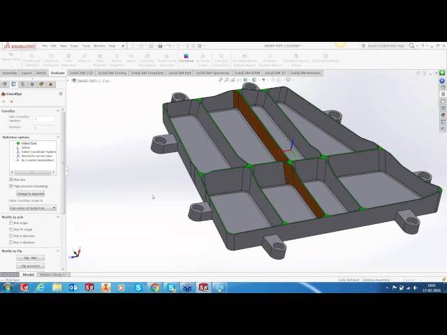 Machining Aero Frame Part with iMachining 3D, Sim5x & SWARF