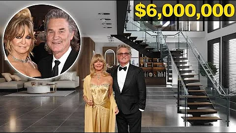 Inside Goldie Hawn & Kurt Russell's Luxurious $6 Million Mansion: Their Dream Lifestyle 2025!