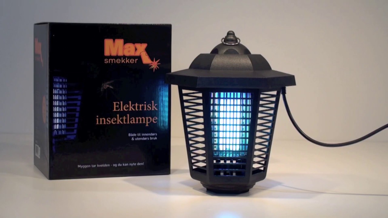 Max Smekker insektlampe