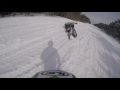 Snowmobile crash 70 mph