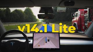 Tesla FSD v14.1 Lite vs. Highway Driving