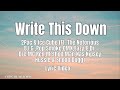 2Pac, Pop Smoke - Write This Down (ft. Biggie, DMX, Eazy-E, Ice Cube, Snoop Dogg, Dr.dre) (Lyrics)