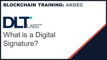 What is a Digital Signature in BlockChain?