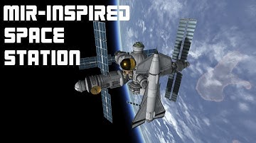 Mini Space Station in Kerbal Space Program || JNSQ + Kerbalism
