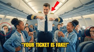 Download Lagu PILOT RIPS UP BLACK TWIN'S FIRST CLASS TICKET—THEN FINDS OUT THEIR FATHER OWNS THE WHOLE AIRLINE MP3