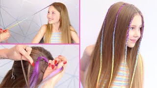 Easy and Colourful Mini Braid! 🌈