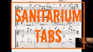 Sanitarium (Metallica) - How to play TABs