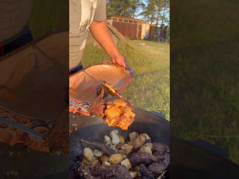 Tasty stewed rabbit😋 / Вкусный тушеный кролик😋 #pandasakha #food