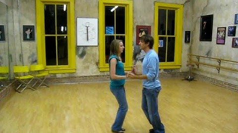 west coast swing, sugar push, right and left side passes