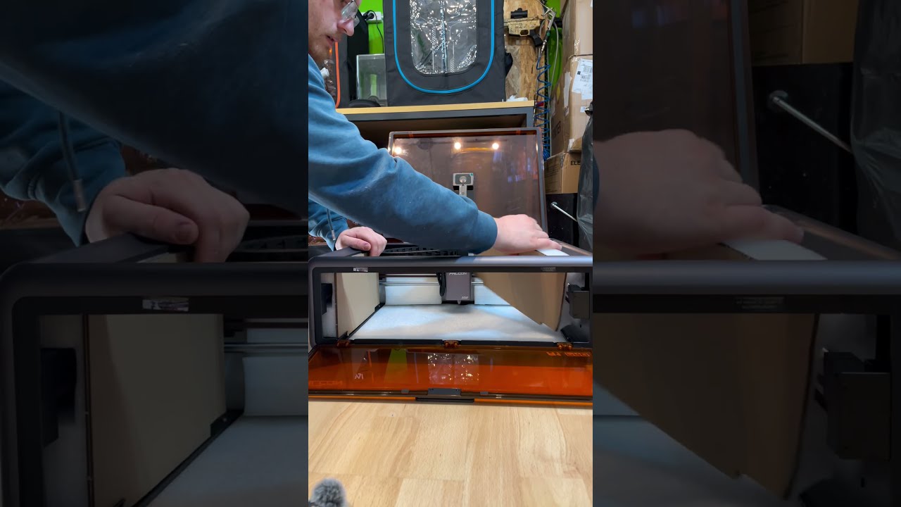 Unboxing The New Creality Falcon A1 Pro Unboxingvideo Diy Technology Lifestyle