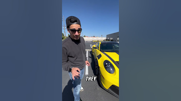 The Porsche GT3 RS is the best first car!