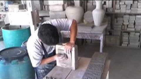 Ceramic Tiles - Making Relief Tiles