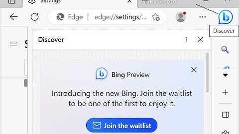 Remove Bing Chat Icon from Microsoft Edge Toolbar