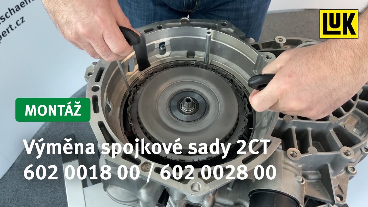 Výměna spojkové sady 2CT 602 0018 00 / 602 0028 00