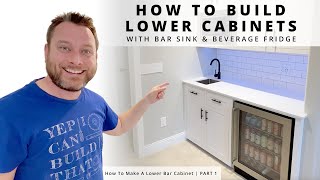 How to Build a DIY Refrigerator Cabinet · Chatfield Court