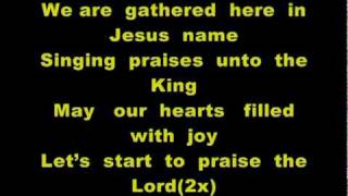 WE ARE GATHERED HERE IN JESUS NAME chords