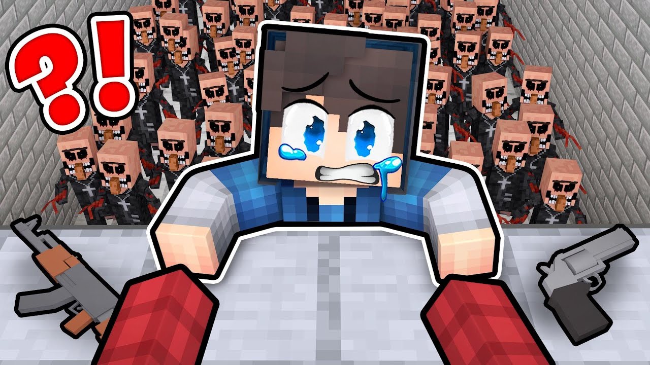 Přežiju 9,542,536 Děsivých VESNIČANŮ v Minecraftu?