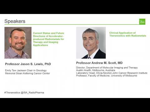 WEBINAR: Radiometals in Theranostics Applications: Present and Future Perspectives